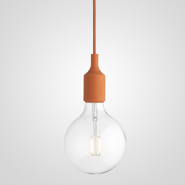 Подвесной Светильник Muuto E27 Orange By Imperiumloft