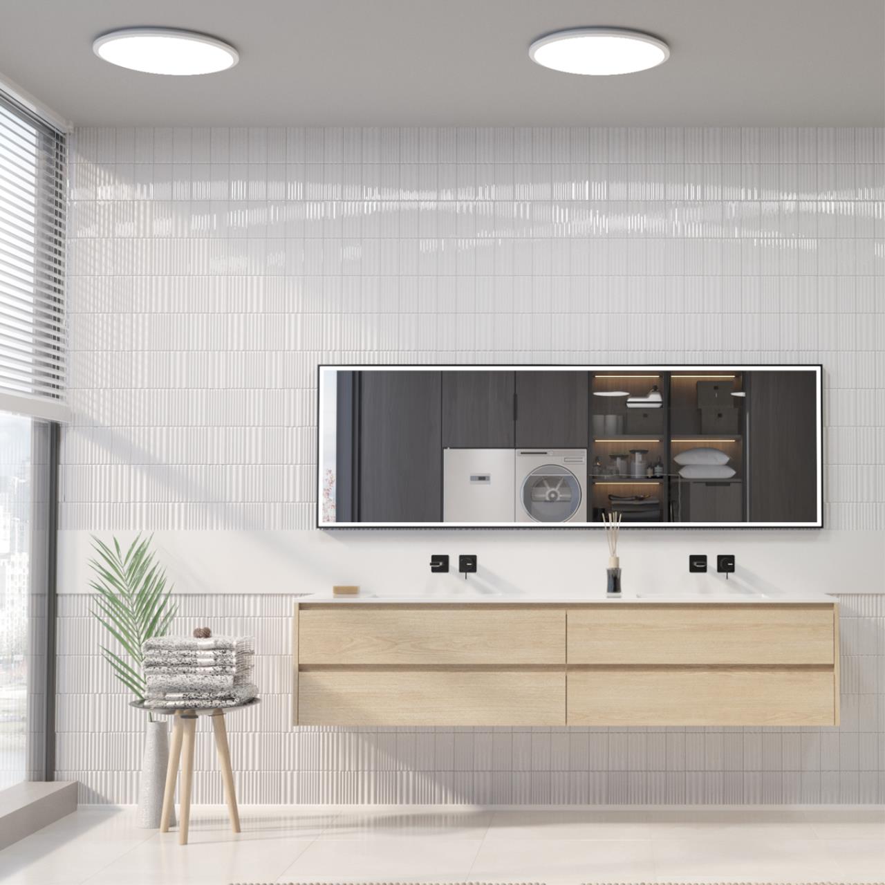 Светильник накладной влагозащищенный диммируемый с датчиком движения (пульт ДУ в комплекте) Novotech 359208