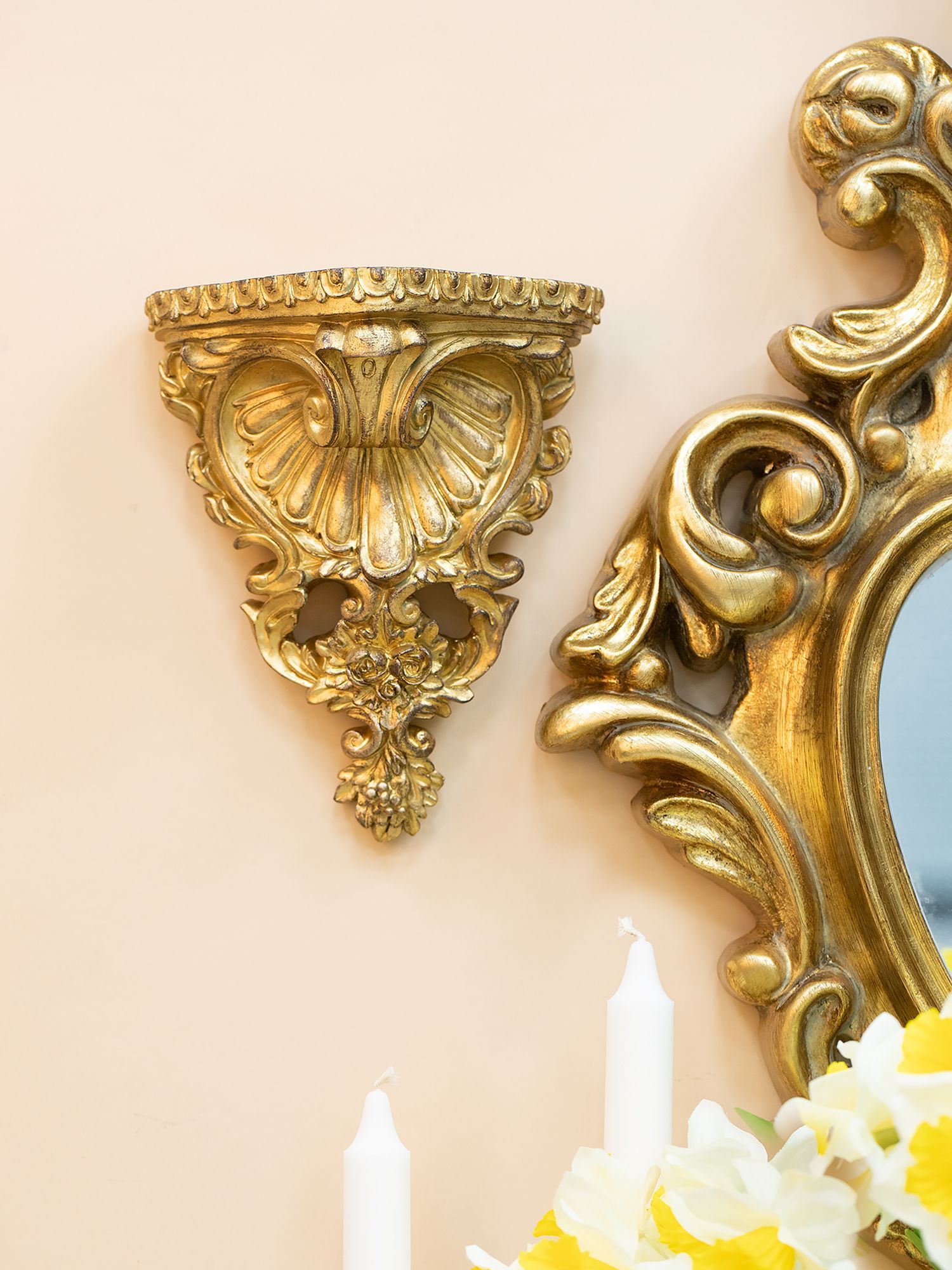 Консоль настенная, под старину Glasar 28-644