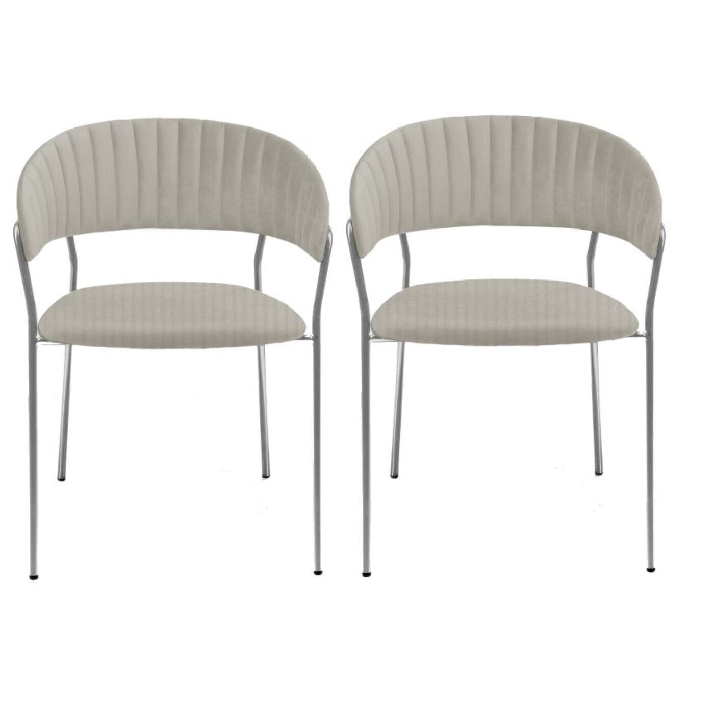 Стул мягкий с подлокотниками KARE Bell 86547