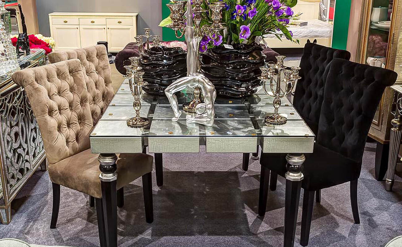 Канделябр серебристый пятирожковый Garda Decor 2K3115033