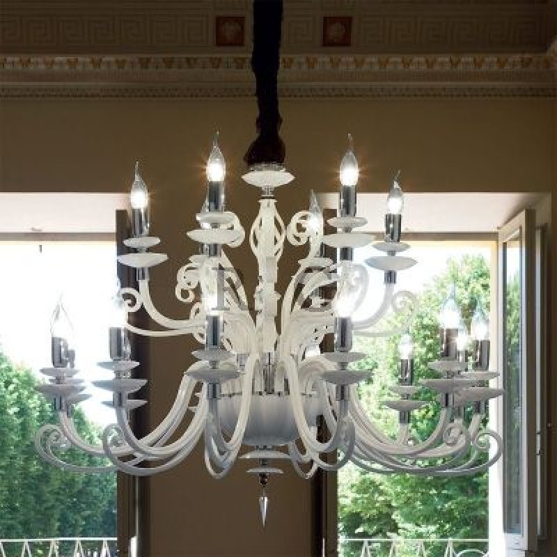 Люстра EUROLUCE ALICANTE WHITE L12+6