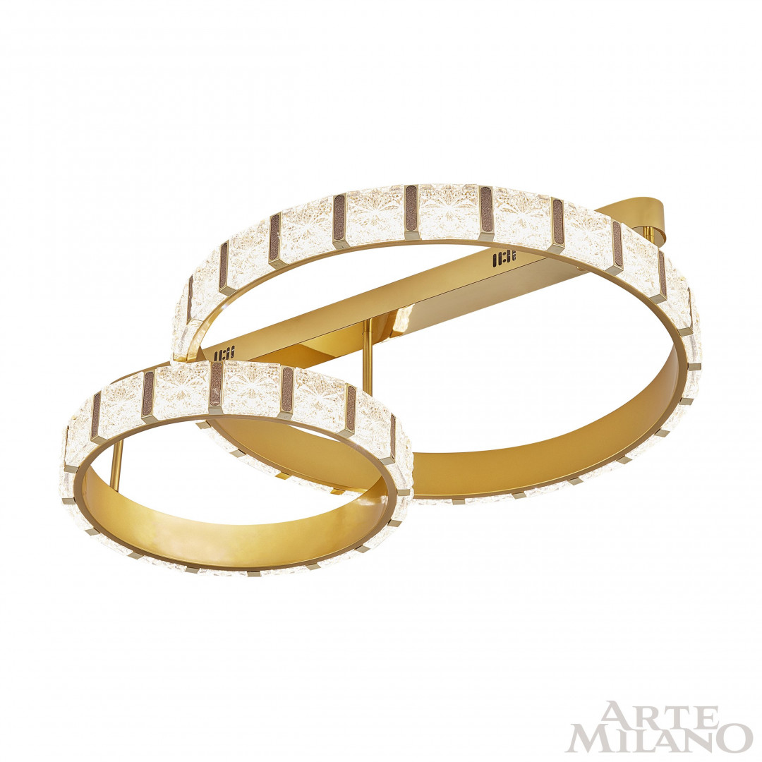 Светодиодный светильник с пультом 310183/D600-D400 GD Arte Milano