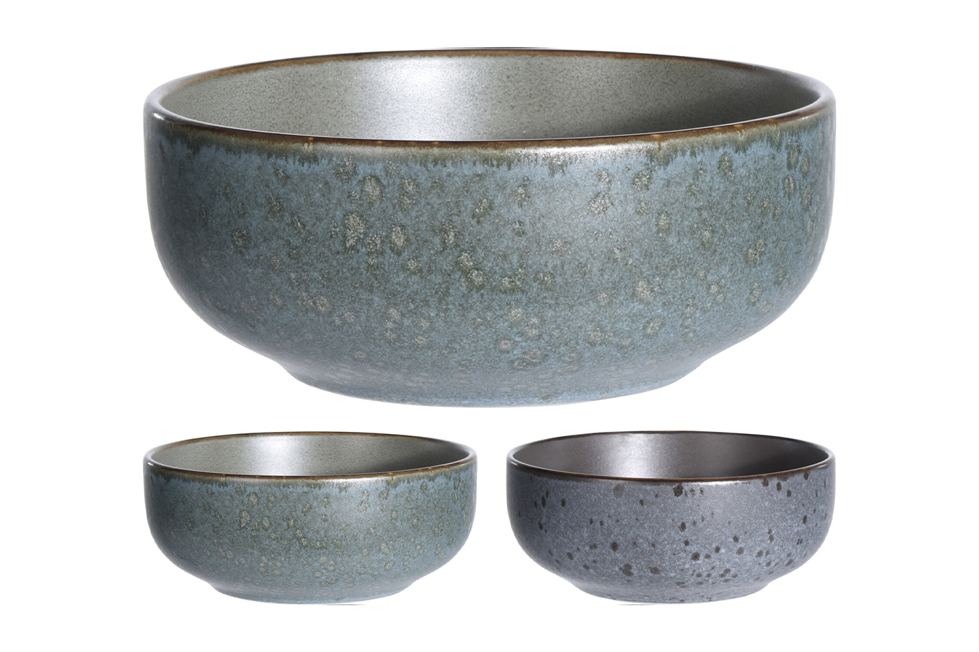 Салатник керамический серый 600 мл Garda Decor Q75600340