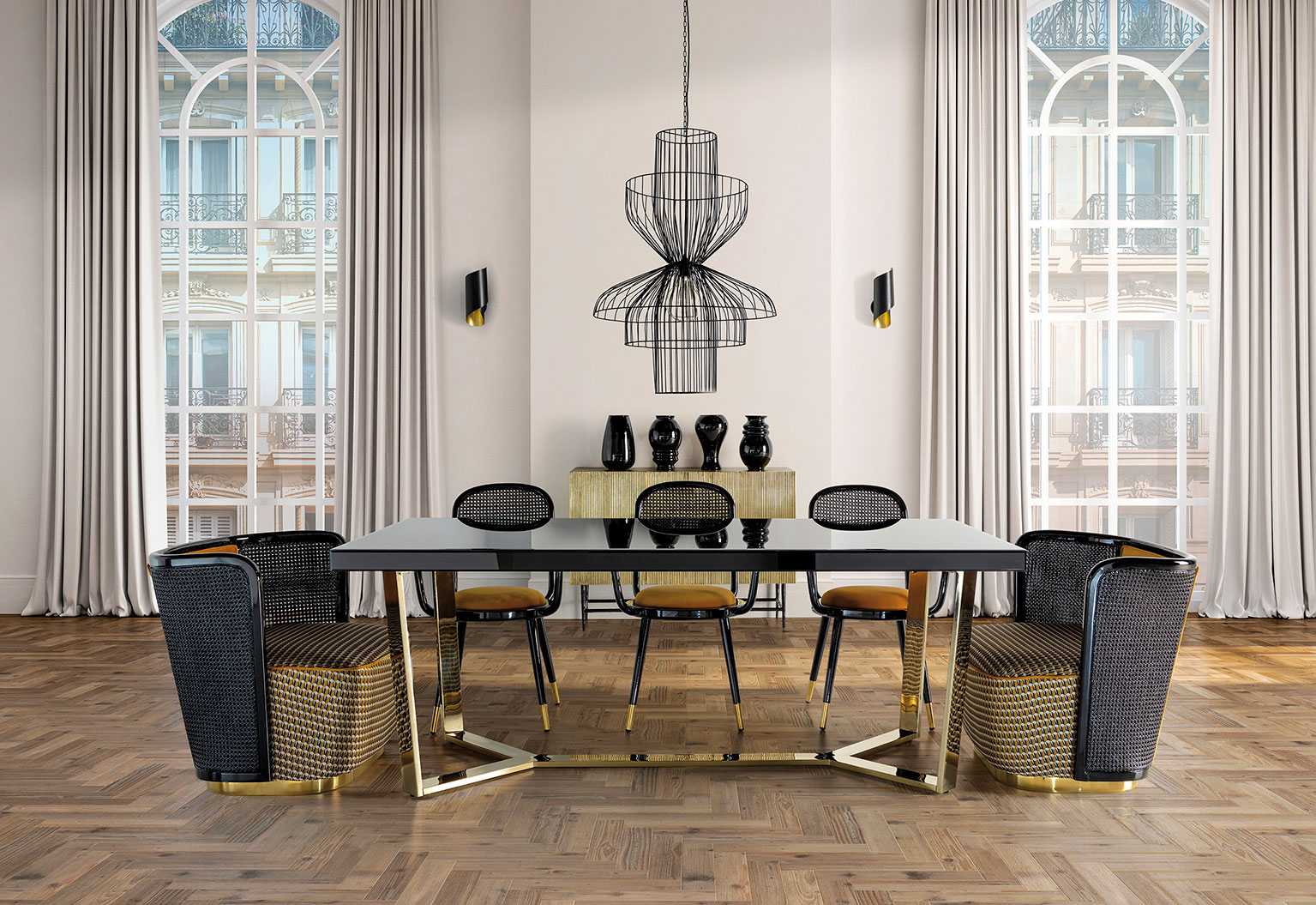 Подвесной светильник Sealza черный Vical