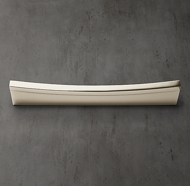 Ручка-скоба Restoration Hardware Jules L.20.3 Polished Nickel