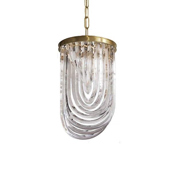 Подвесной светильник Delight Collection Murano L1 brass