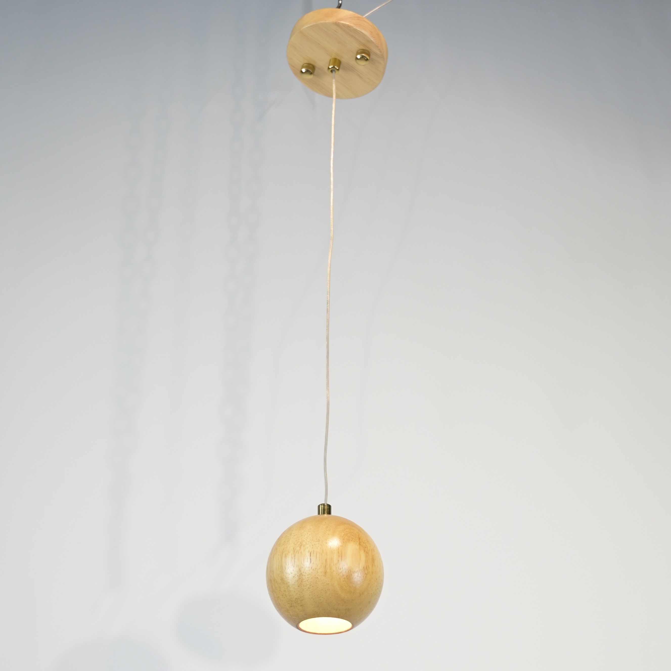 Подвесной Светильник Lofter Wooden Sphere By Imperiumloft