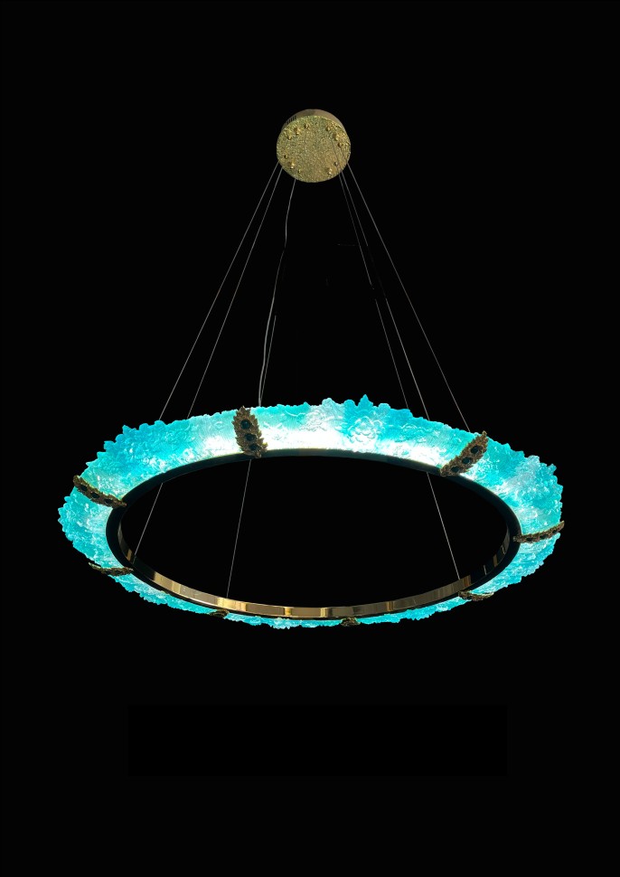 Люстра подвесная Fluorite FL1096-7PB