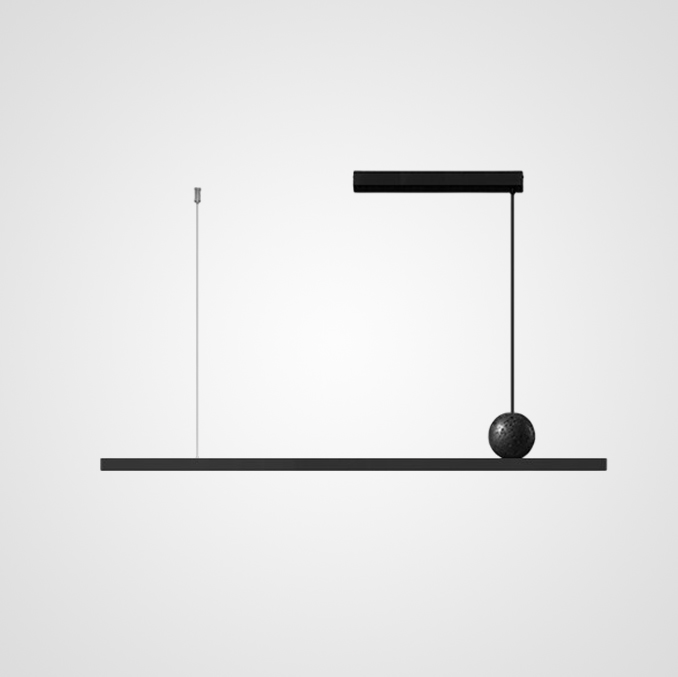 Реечный, рядный светильник GUSTEN L120 by ImperiumLoft