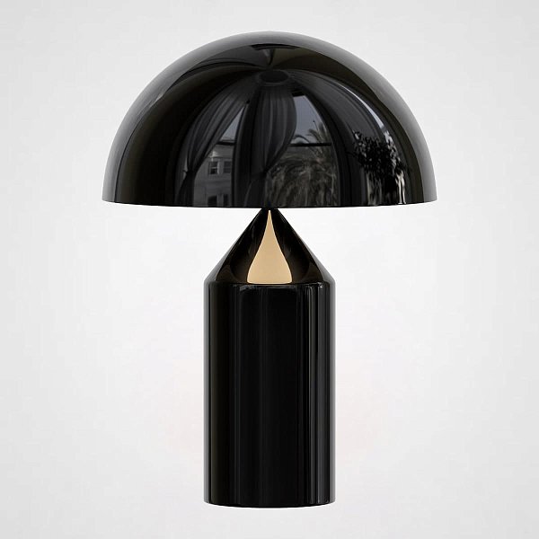Настольная лампа Atollo Table Lamp black H35 by ImperiumLoft