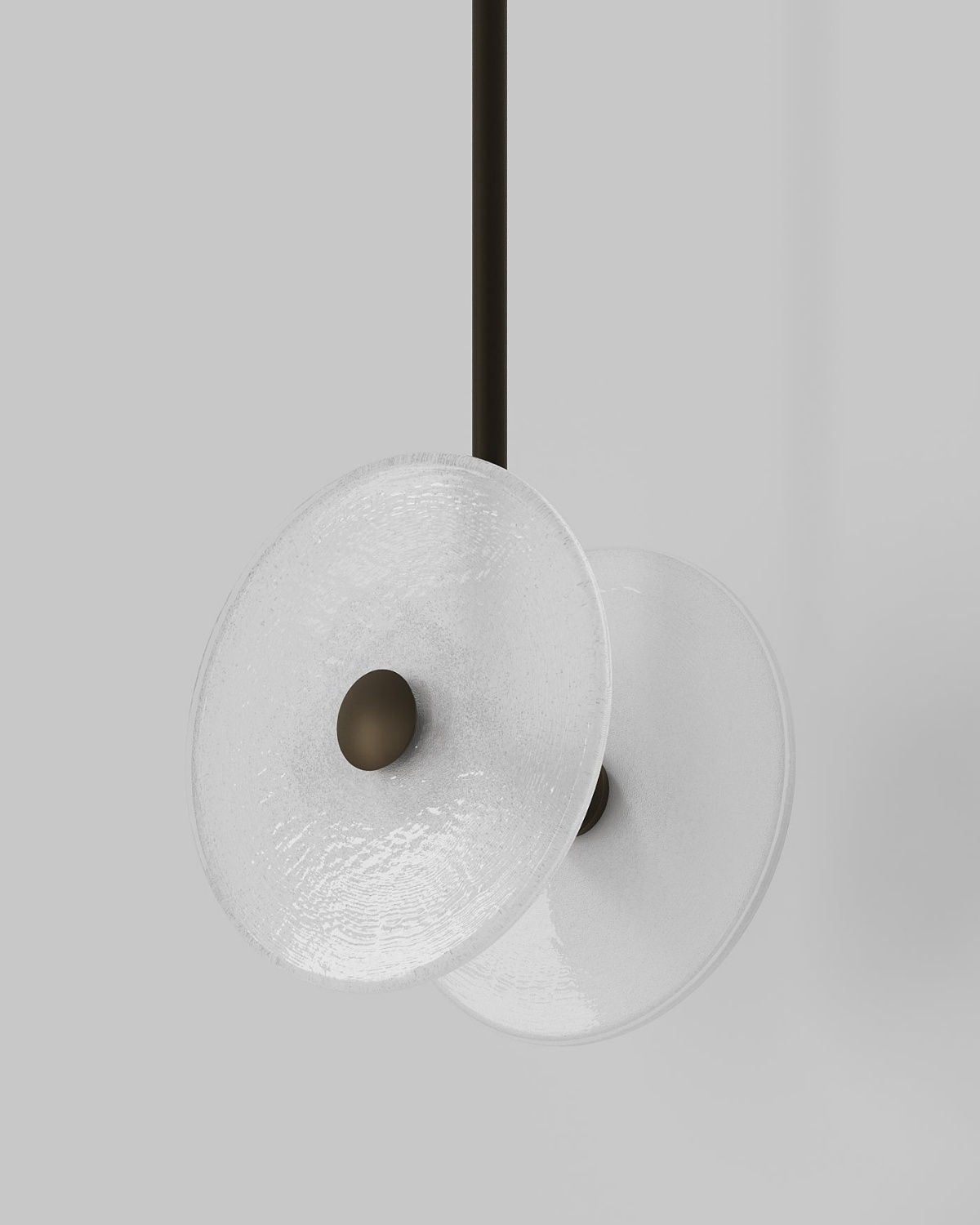 Черный подвесной светильник Милфорд Louvre Home LPN470325XNP