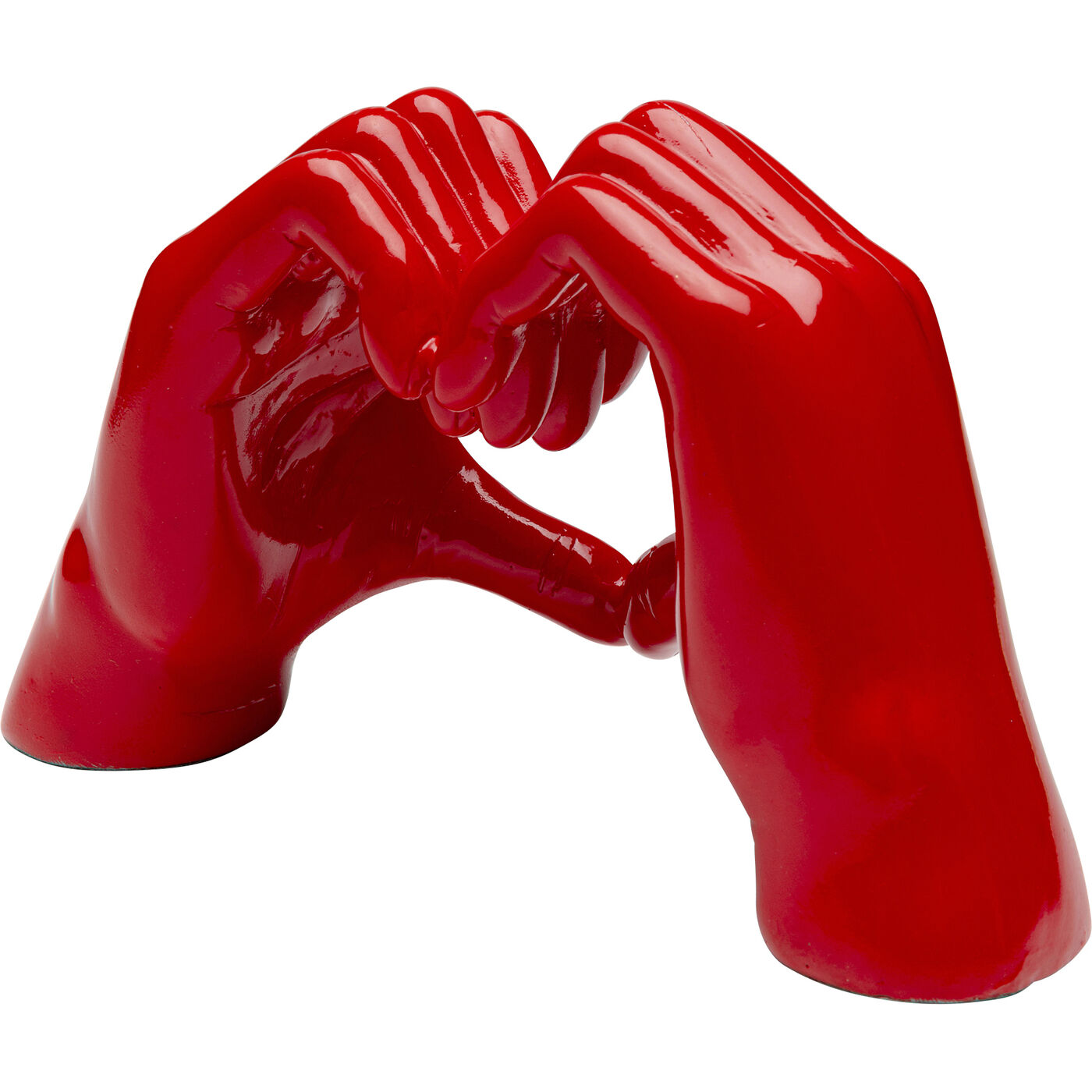Фигура декоративная Heart Hands Red 12cm KARE 56649
