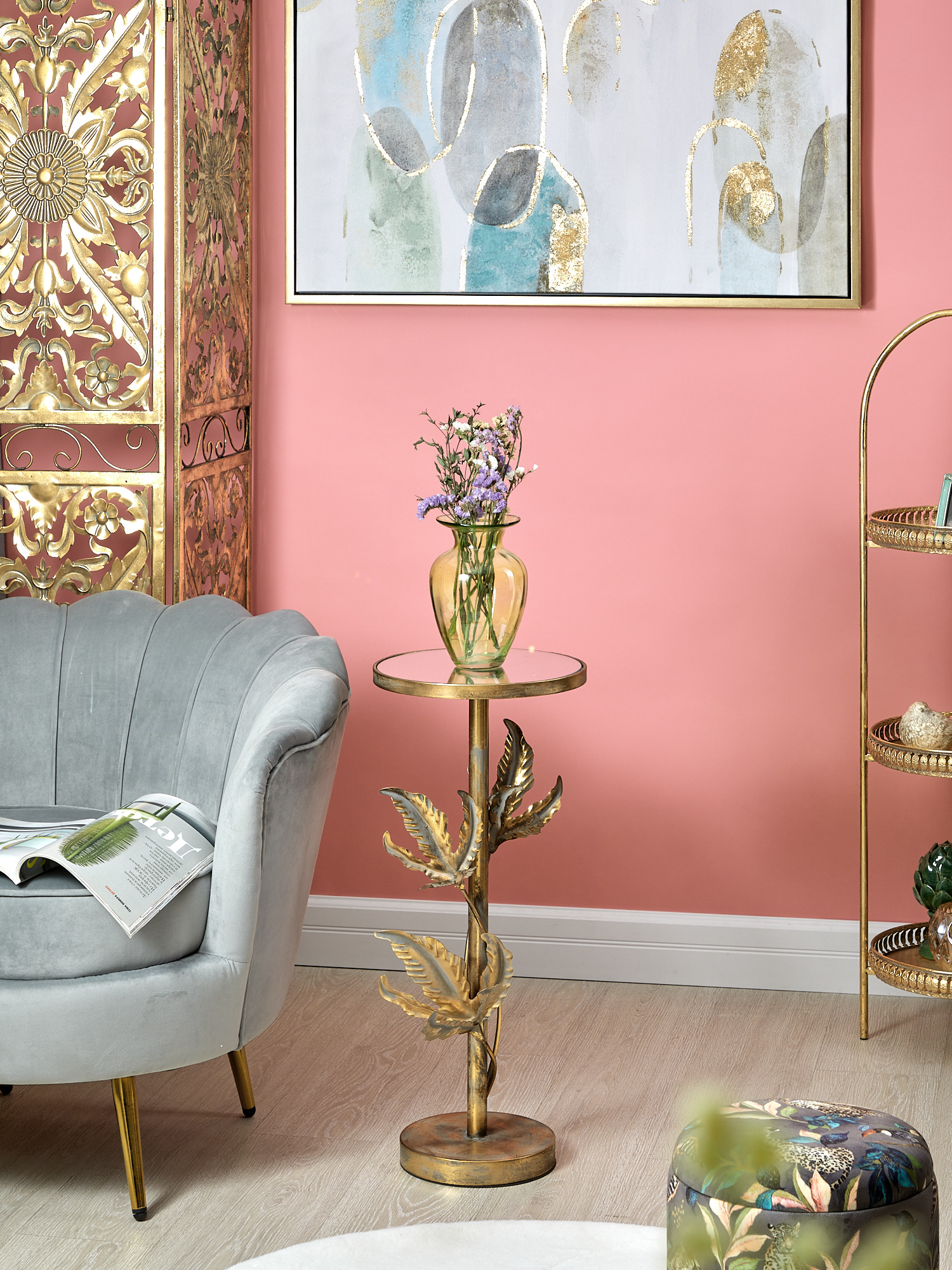 Ваза Glasar PJ91259-GREE