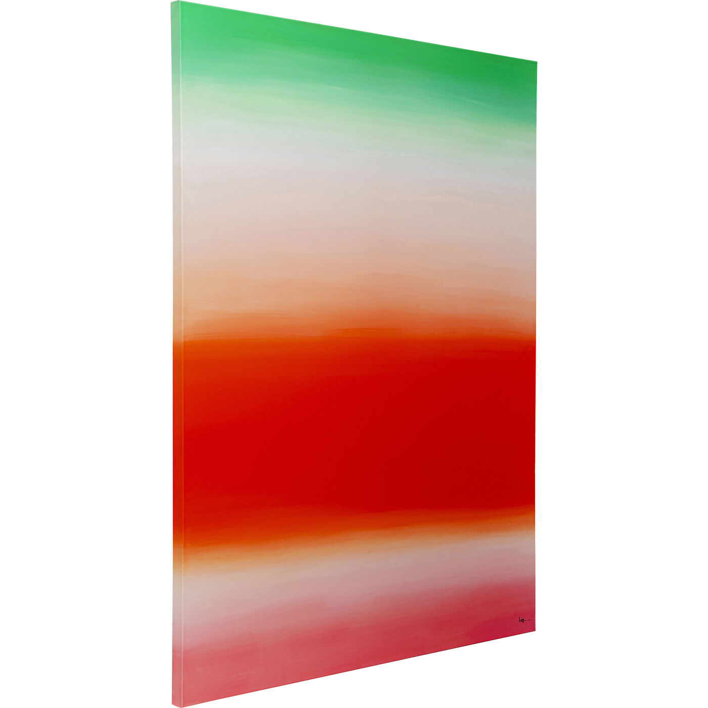 Картина на холсте Tendency Orange 160x120 см KARE 56161