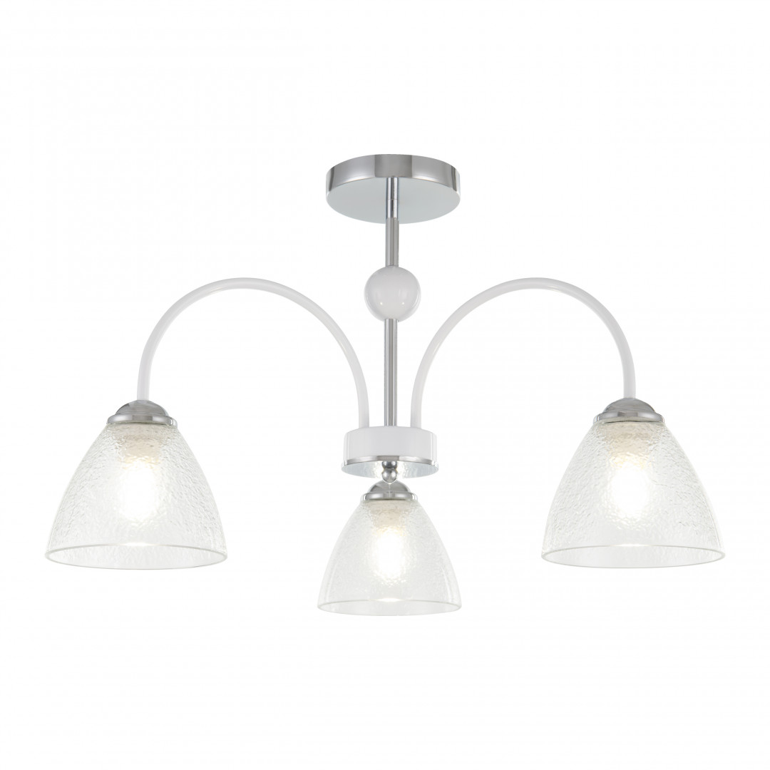 Люстра с плафонами 321410/3 CR+WH Arte Milano