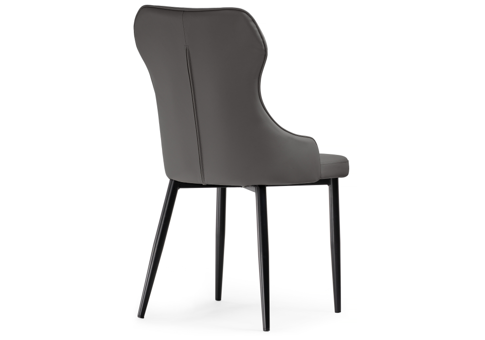 Стул Woodville Neli gray / black 15215