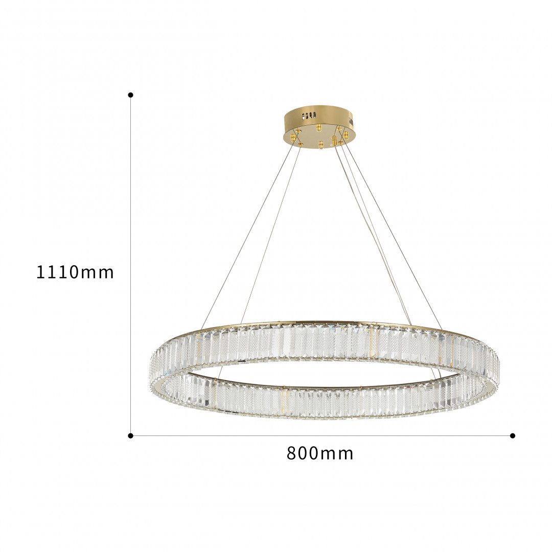 Подвесной светильник светодиодный 2728B.D800.LED G Arte Milano