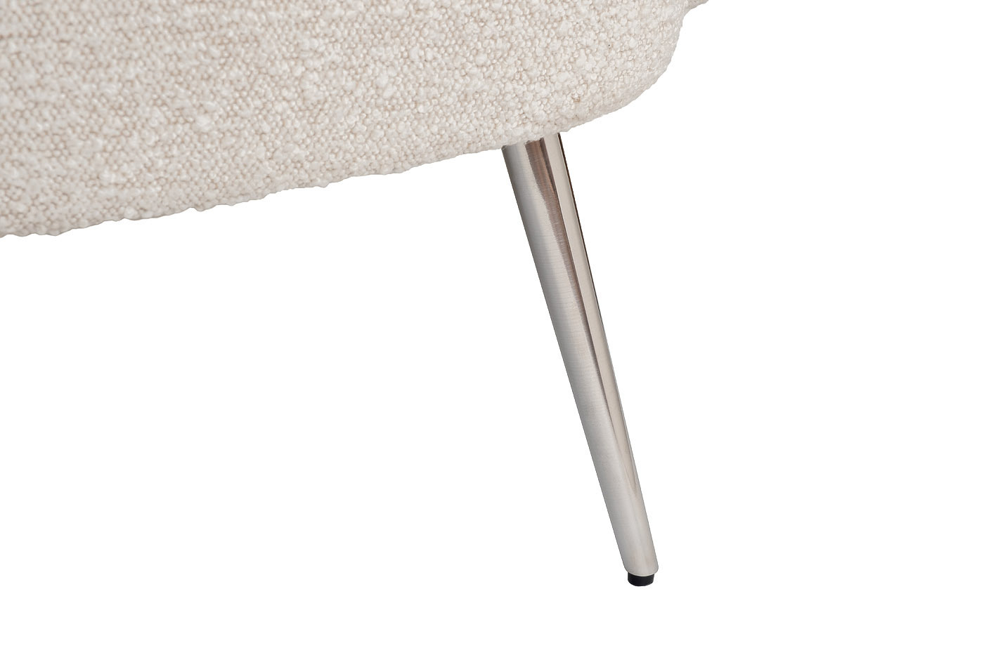 Кресло букле кремовое Garda Decor 48MY-2688 CRE SL