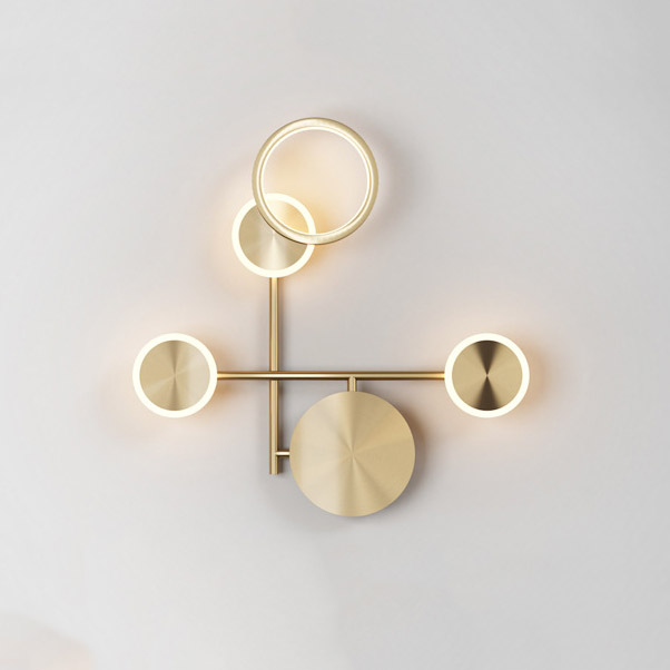 Настенный светильник ZINGY B Black by ImperiumLoft