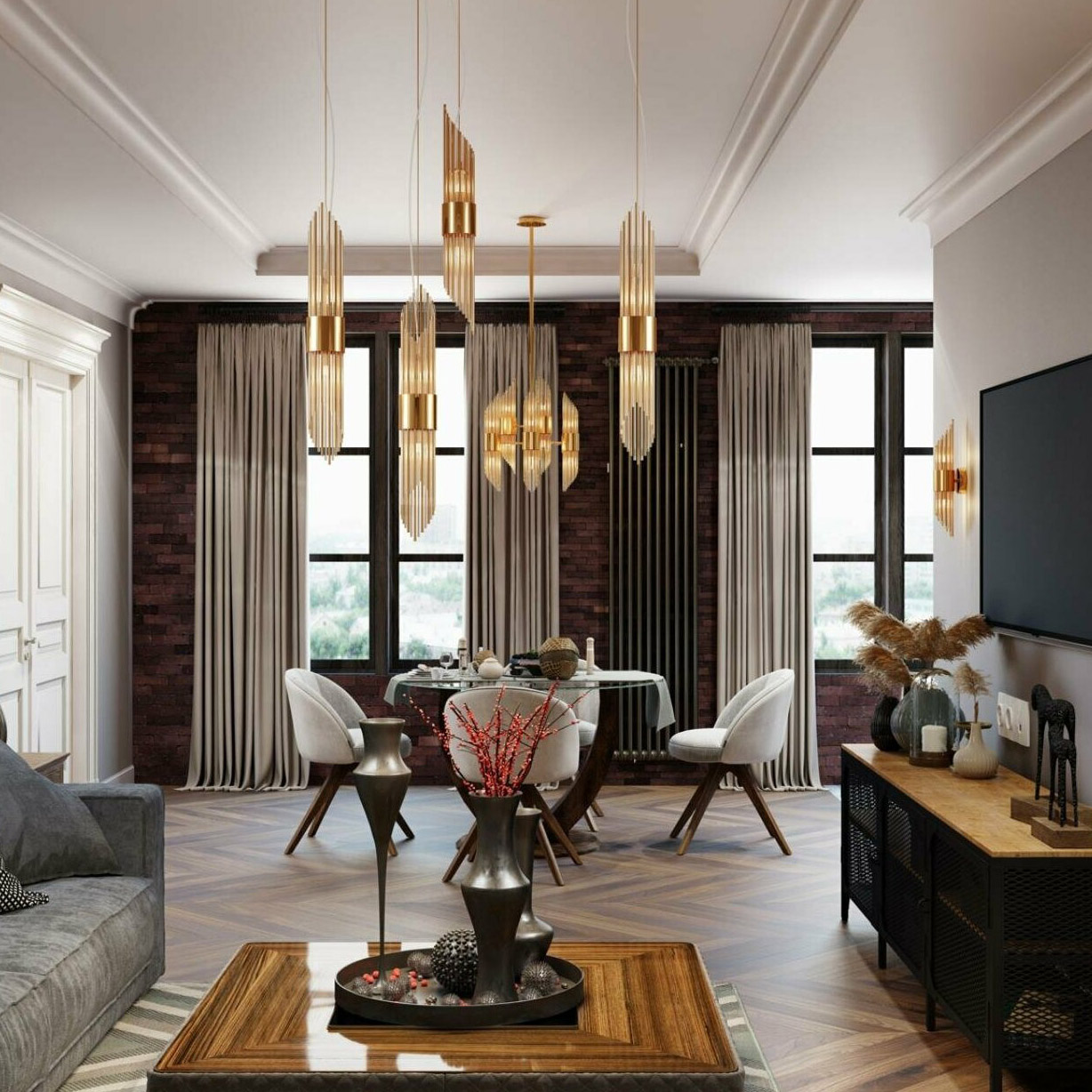 Подвесной светильник BACAEN ONE by ImperiumLoft