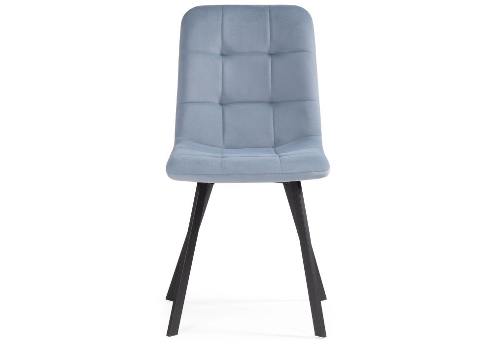 Стул Woodville Bruk light blue / black 15201