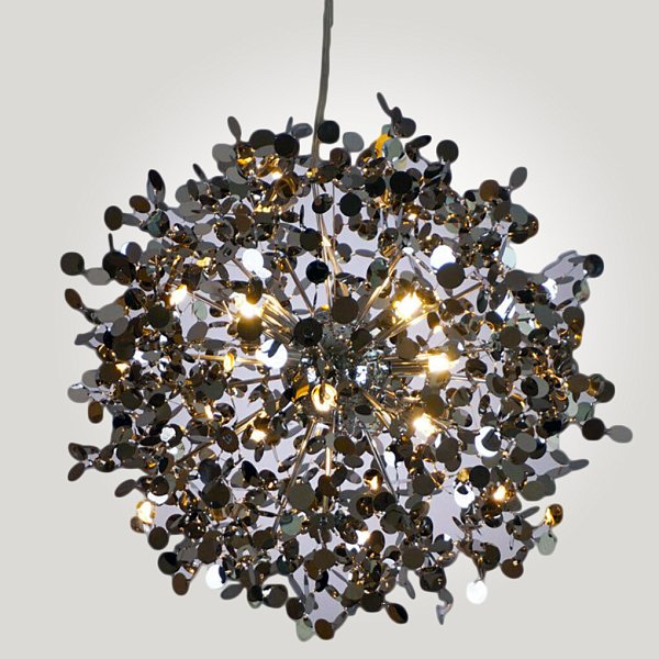 Люстра Tezani Argent Suspension Pendant lamp 85 chromium D60 by ImperiumLoft
