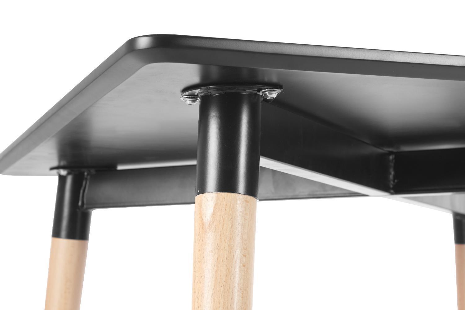 Стол Summer 80 х 80 см, чёрный Bradex Home FR 0404