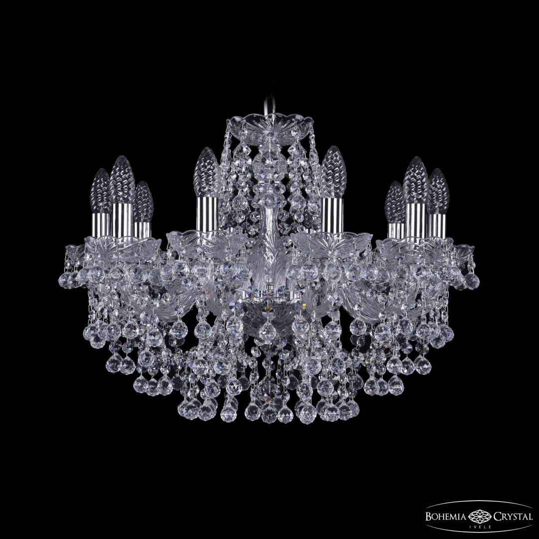 Люстра хрустальная 1409/10/195 Ni