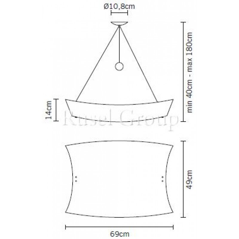 Подвесной светильник Fabbian Teorema D09 A15 01