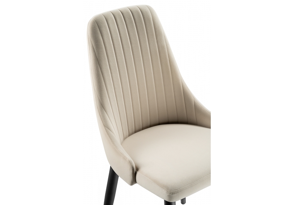 Стул Woodville Kora beige / black 15099