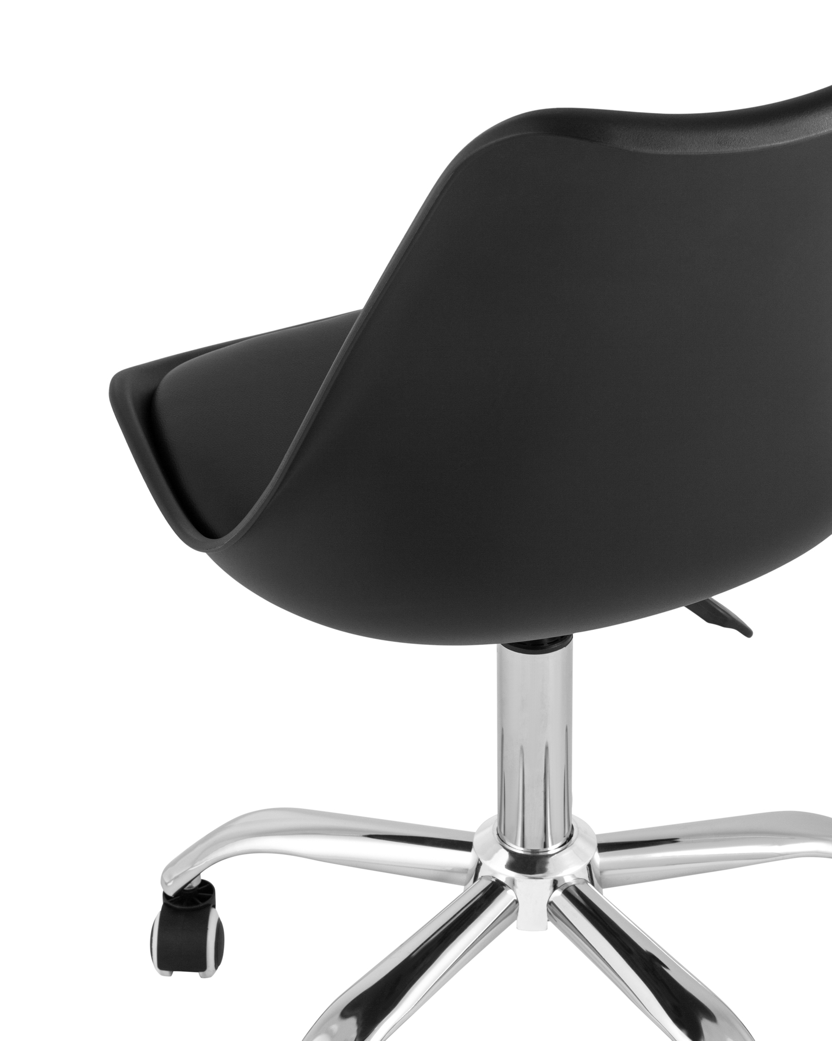 Стул офисный BLOK NEW пластиковый черный Stool Group
