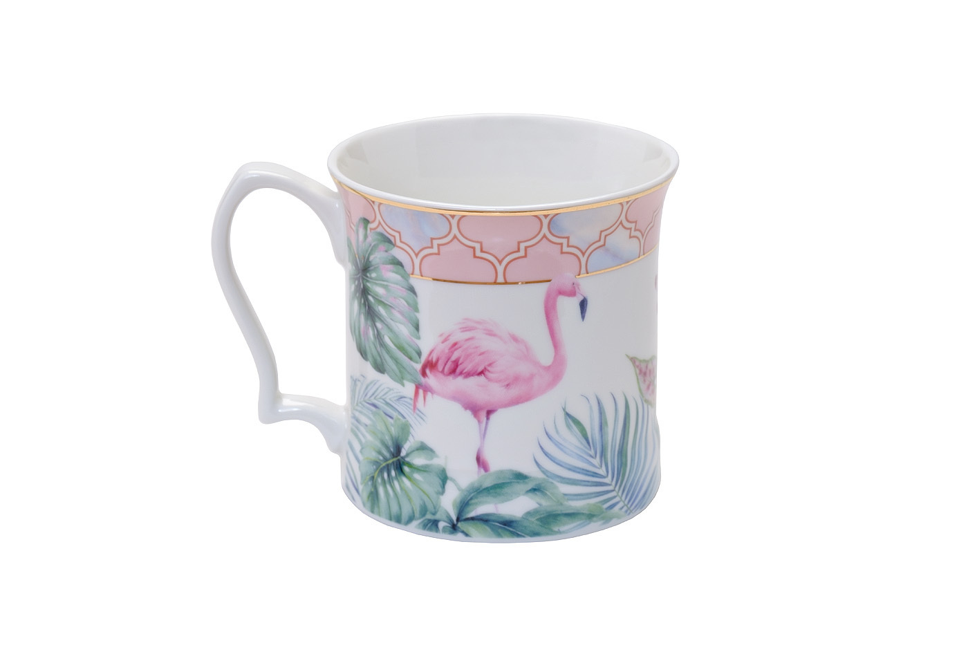 Кружка "Botanika" 400 мл в упаковке Garda Decor 26FC-KRUZH-BOTANIKA-400/2