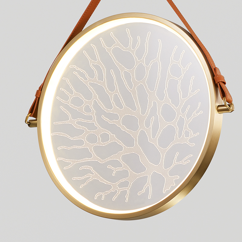 Светильник на ременном подвесе NESSA A by ImperiumLoft