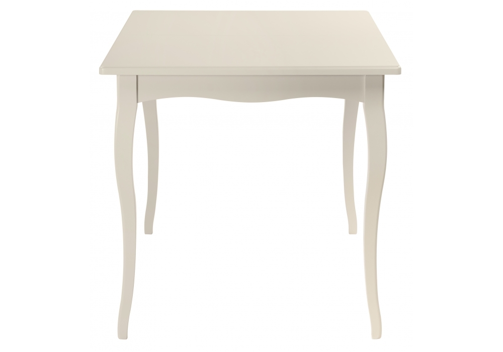 Стол деревянный Woodville Алейо слоновая кость 431975