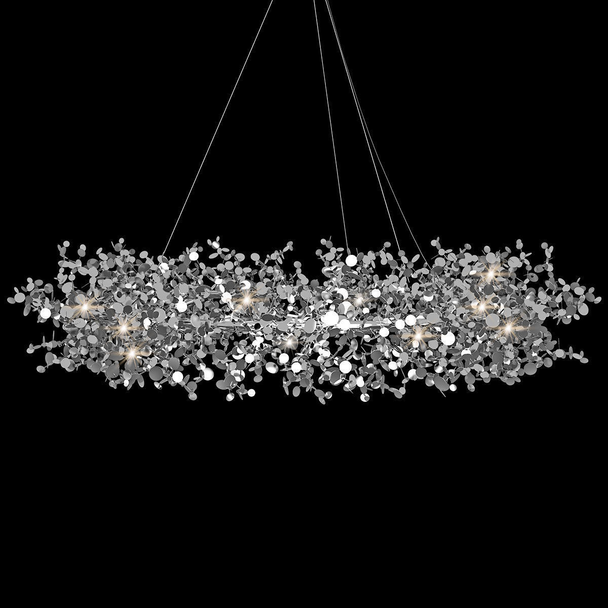 Подвесная люстра LOFT IT Spark 10101/1000 Chrome