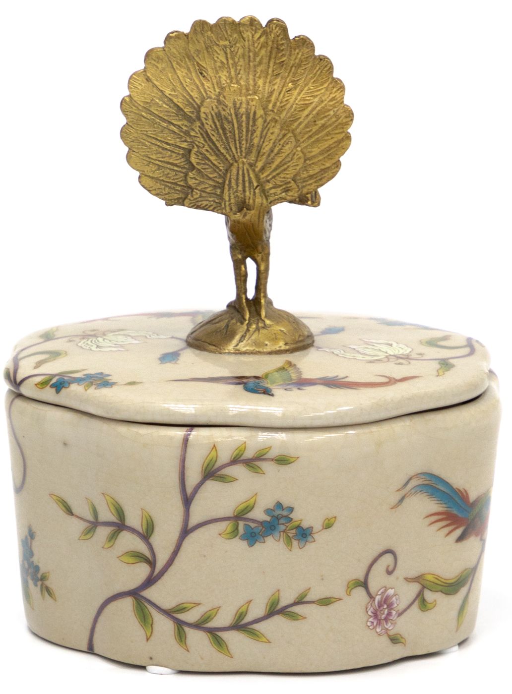 Шкатулка с павлином Glasar 31G2501/B1229FHC/HFD2075