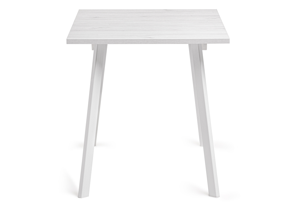 Стол деревянный Woodville Колон Лофт 120(160)х75х75 25 мм юта / белый матовый 489650