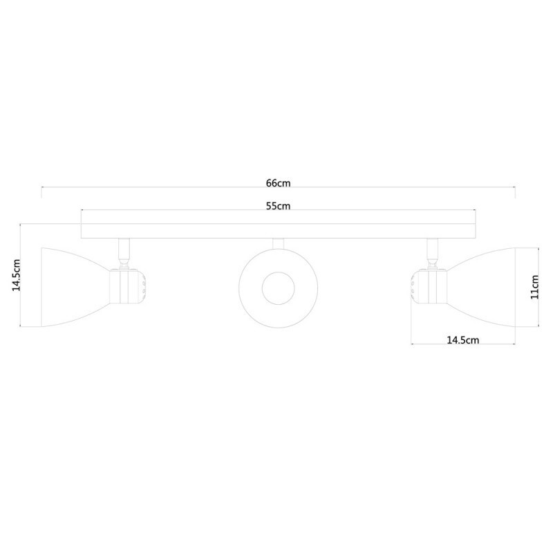 Спот Arte Lamp A5049PL-3GY
