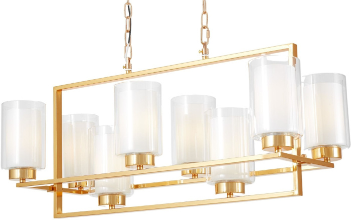 Подвесная люстра Lumina Deco LDP 1239-8 F.GD