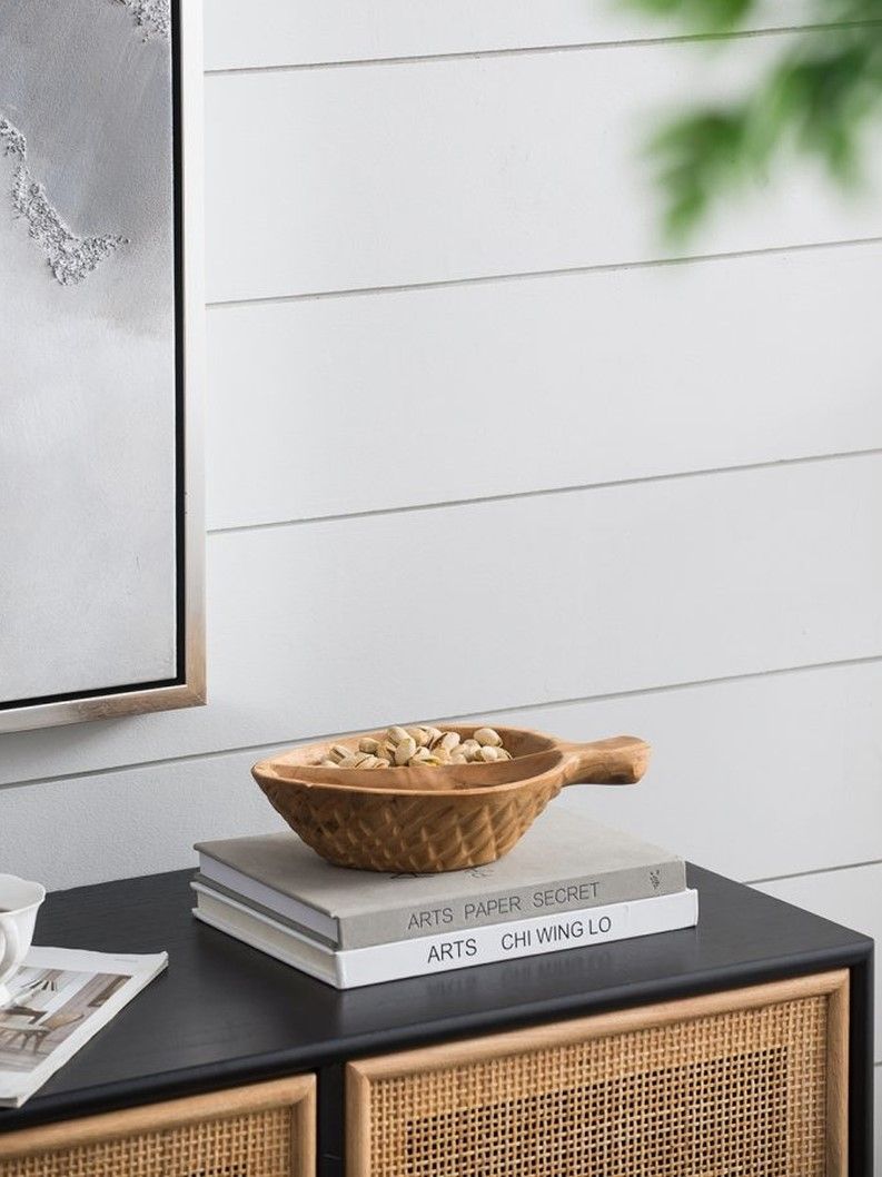 Чаша из тикового дерева Glasar 70652