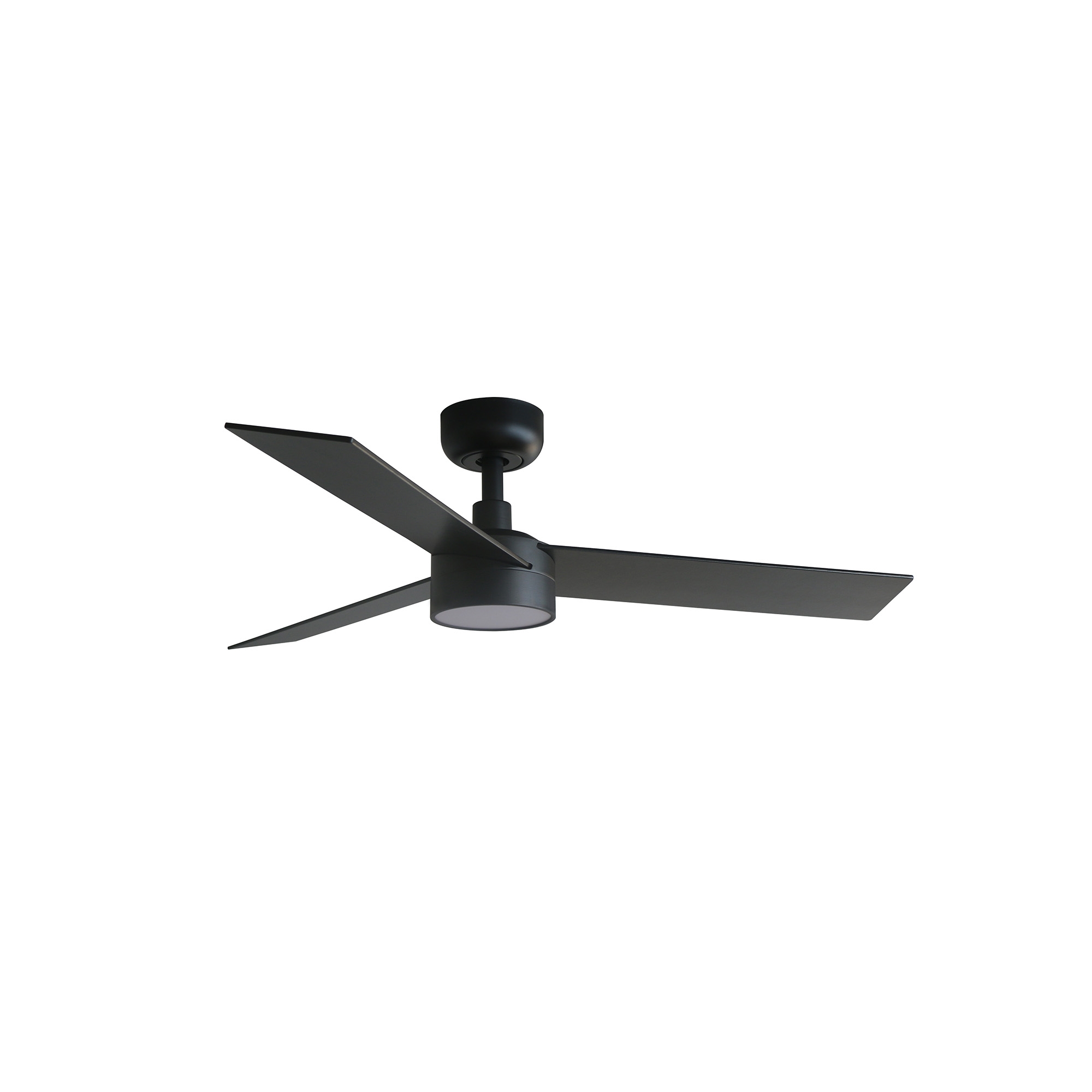 Вентилятор RUDDER S Ш1060 черный / орех 3 P LED 18W CCT DIM Faro