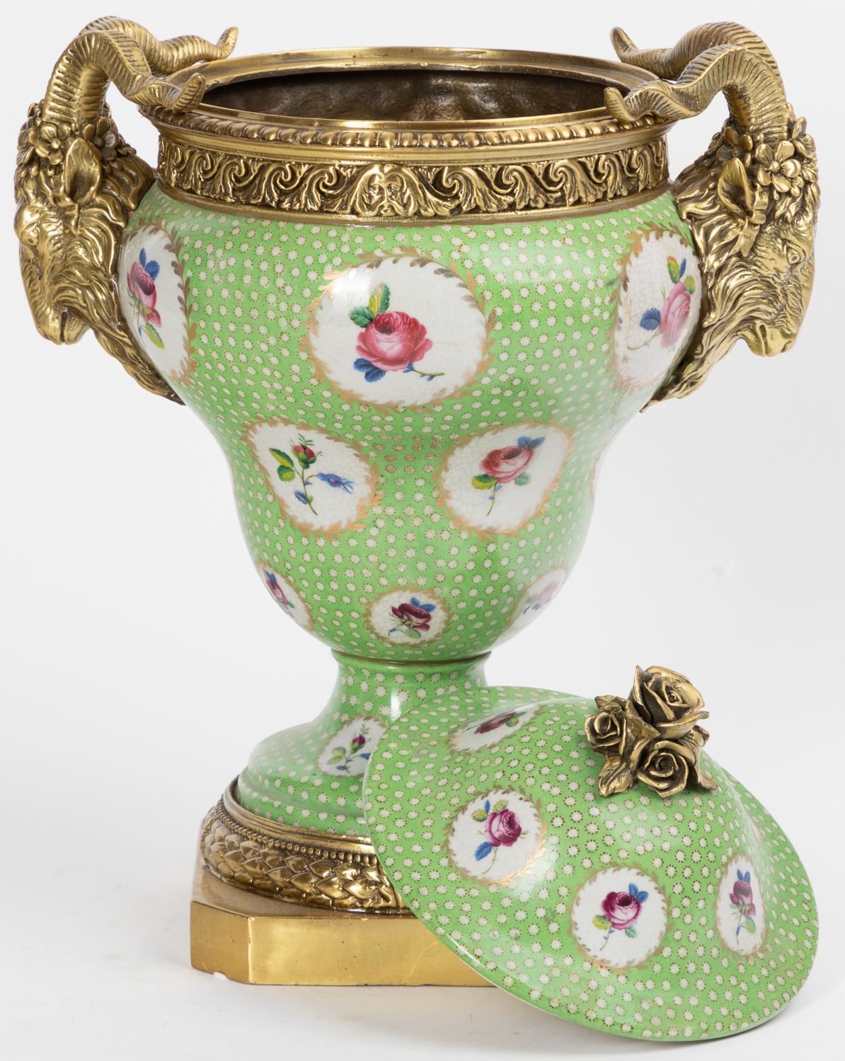 Ваза с крышкой Glasar J589C/HLG0061