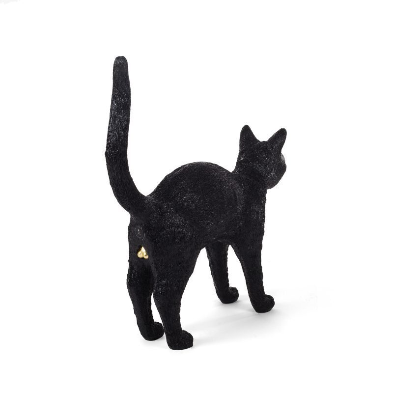 Настольная лампа Seletti Jobby The Cat Black 15041