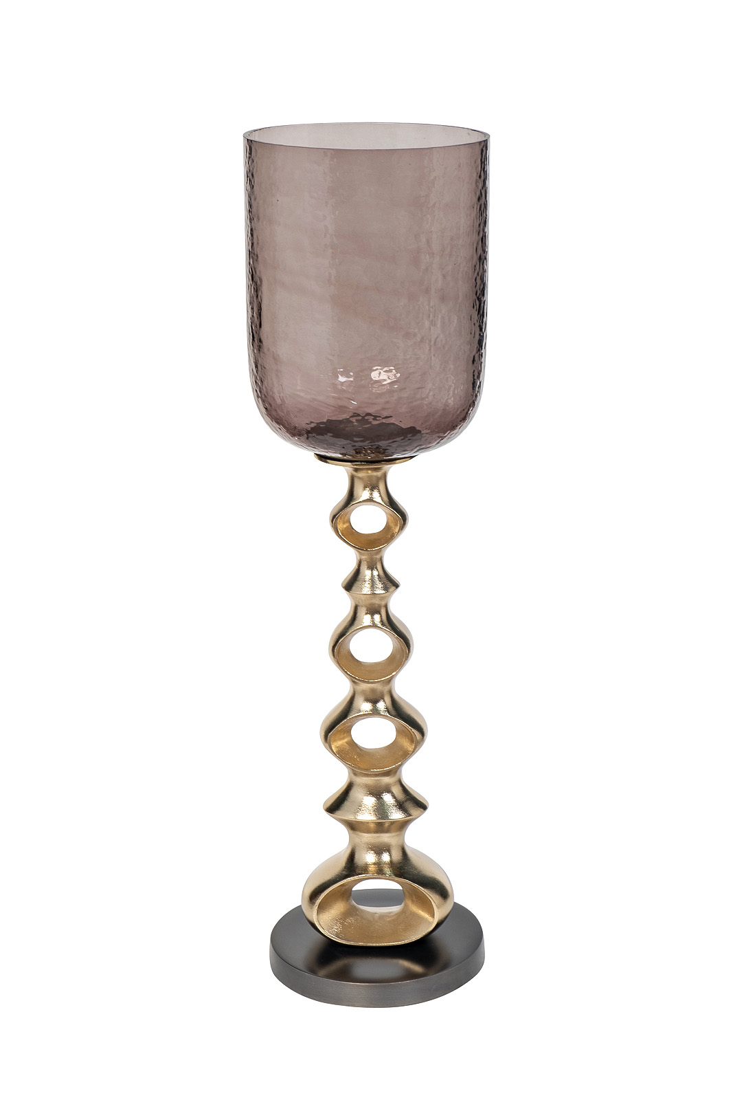 Подсвечник напольный стеклянный Garda Decor 69-23023