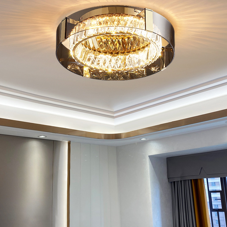 Потолочная люстра PERSEY D45 Grey Трехцветный свет by ImperiumLoft