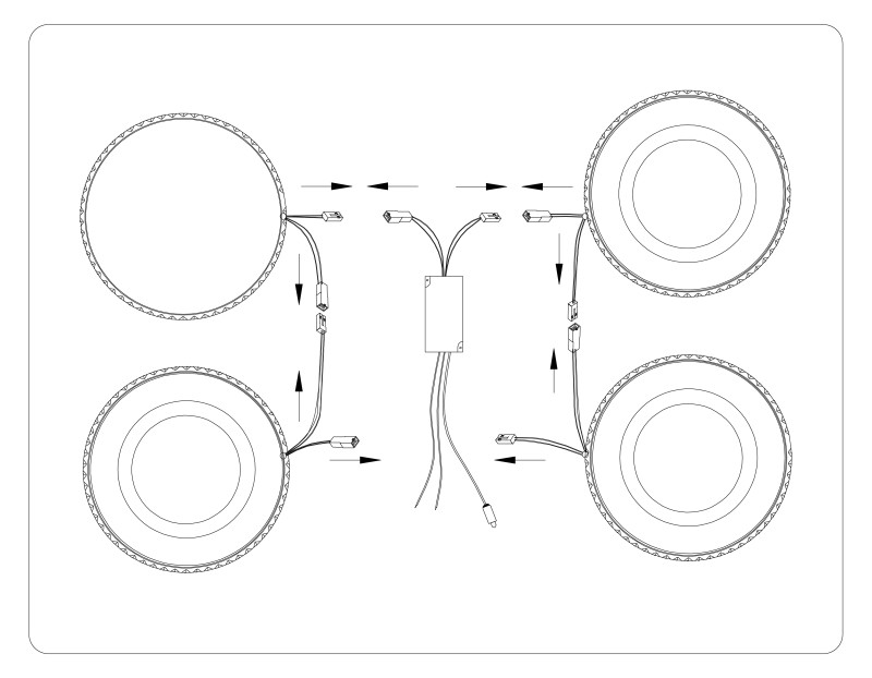 Накладная люстра Ambrella Light FA8866