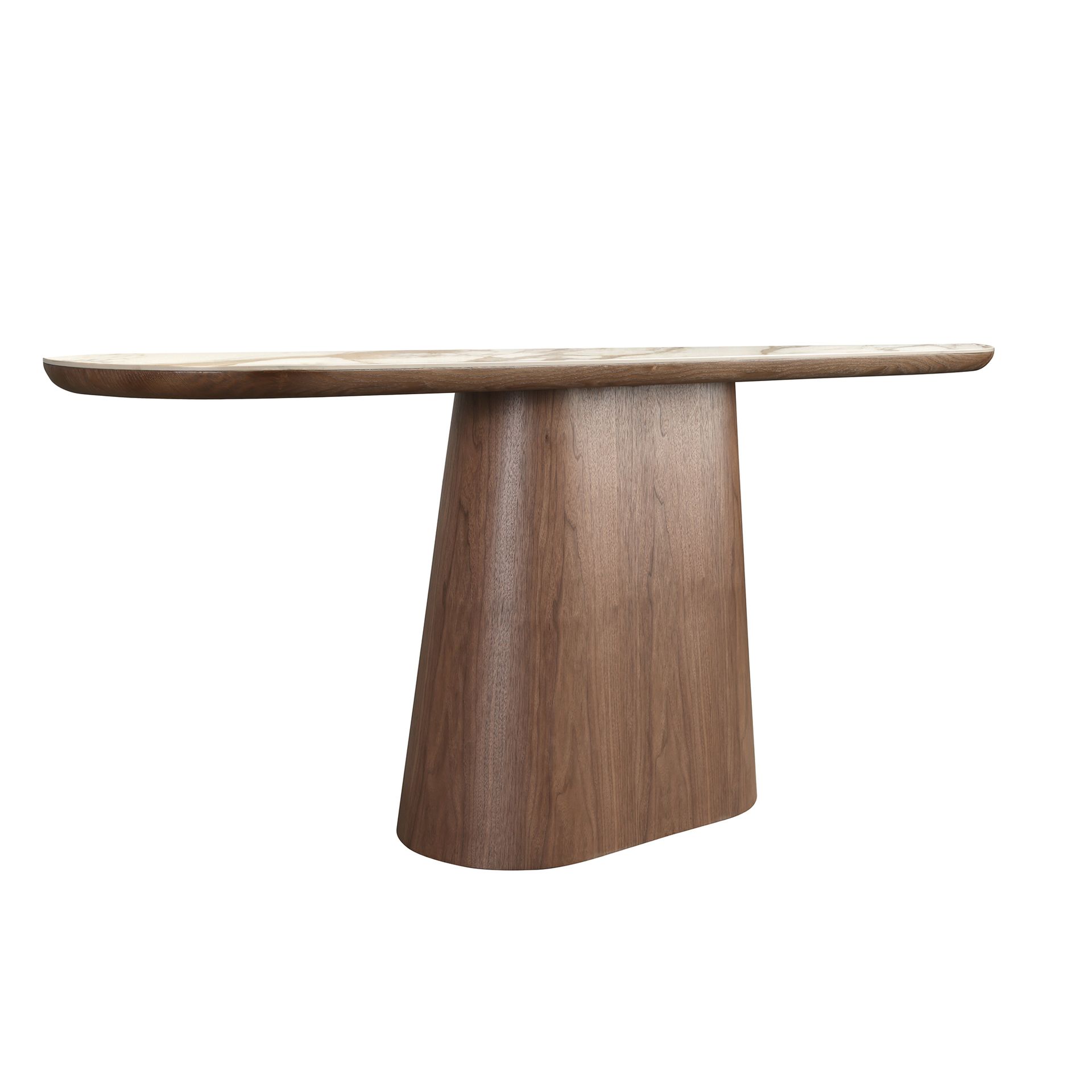 Консоль 3284 из керамики в мраморной отделке и ореха Angel Cerda