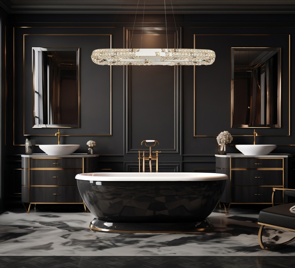 Люстра подвесная Fluorite FL1106-11PO