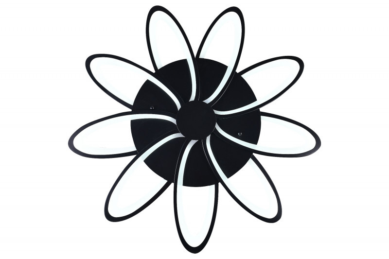 Накладная люстра Natali Kovaltseva HIGH-TECH LED LAMPS 82009 BLACK